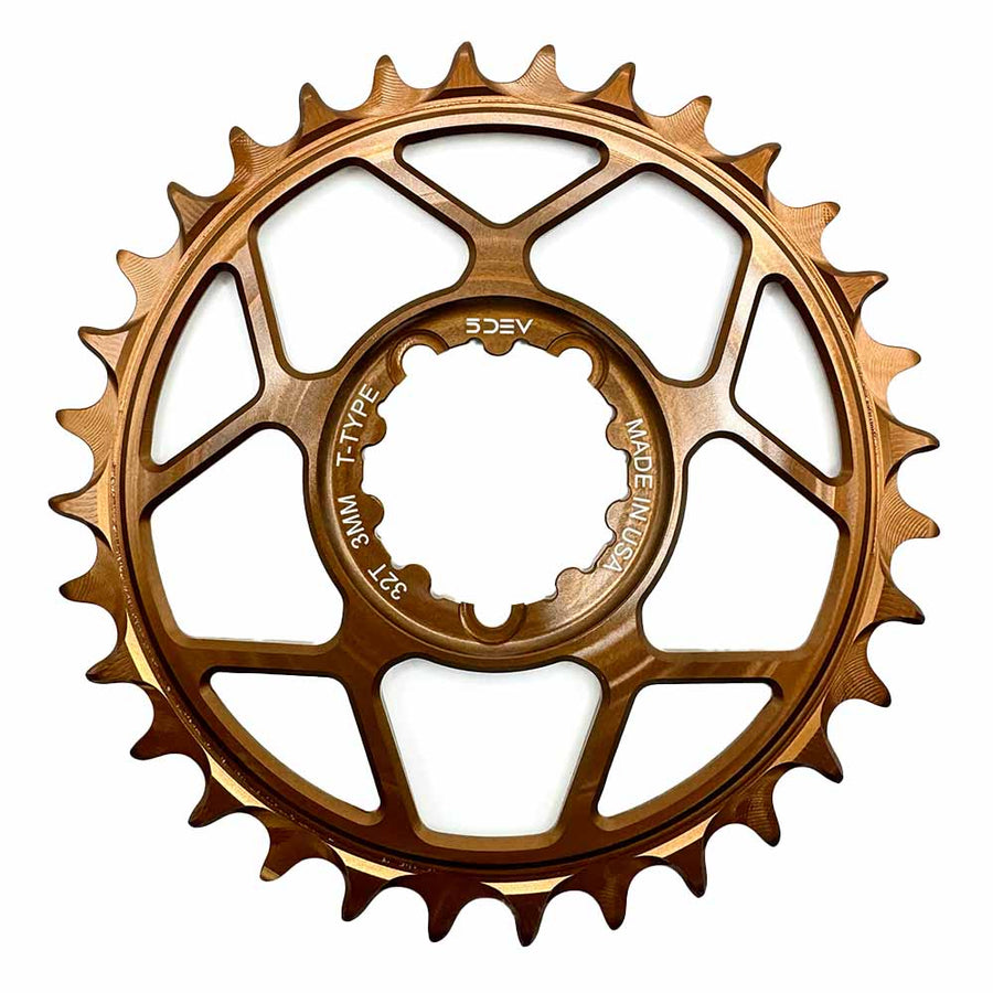 5DEV 3 Bolt Chainring for SRAM T-type  (Boost)