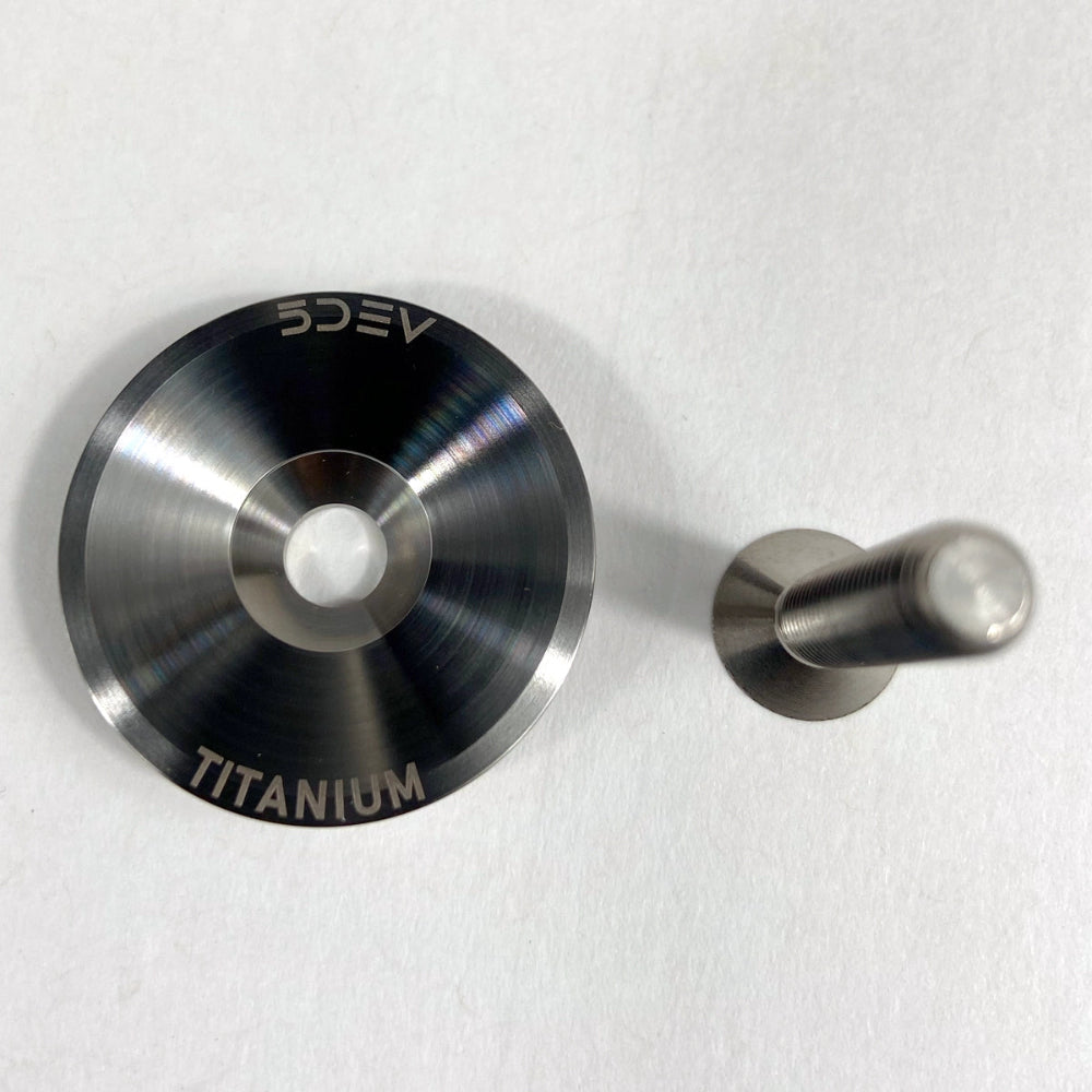 5DEV Titanium Top Cap & Bolt