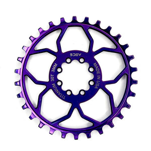 5DEV 8 Bolt Titanium Chainring SRAM T-type  (Boost)