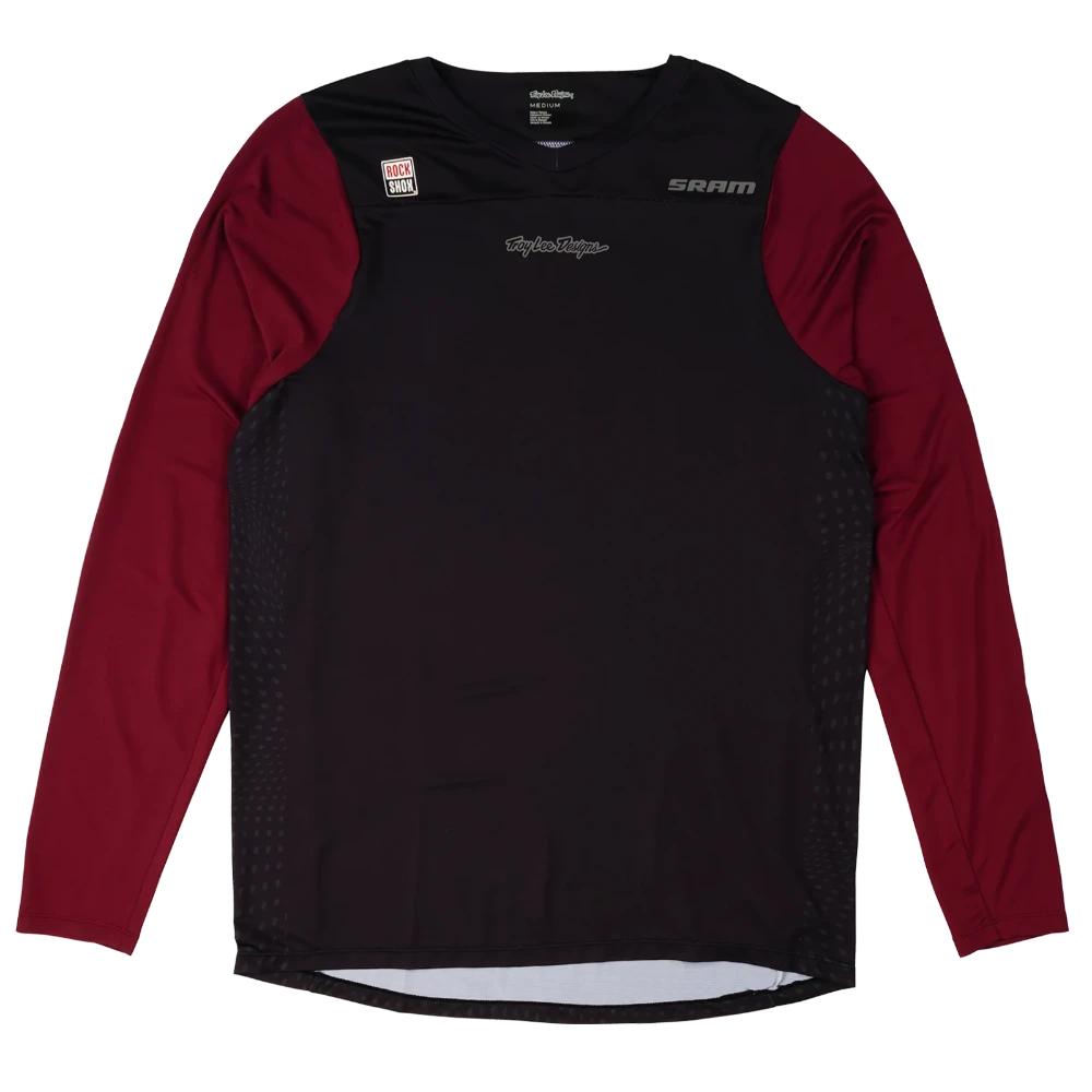 Skyline L/S Jersey TLD X SRAM Radioscape Blk / Berry