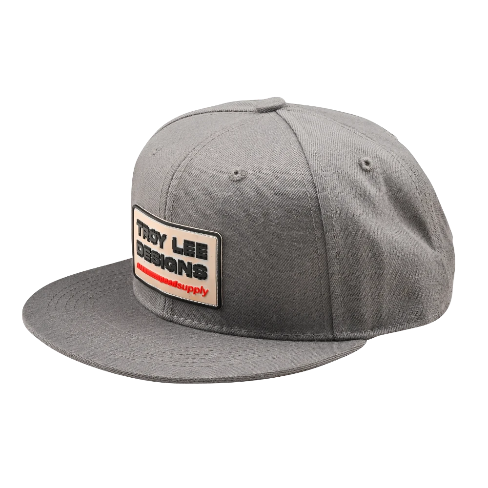 Flat Bill Snapback Factory Smoke Blue