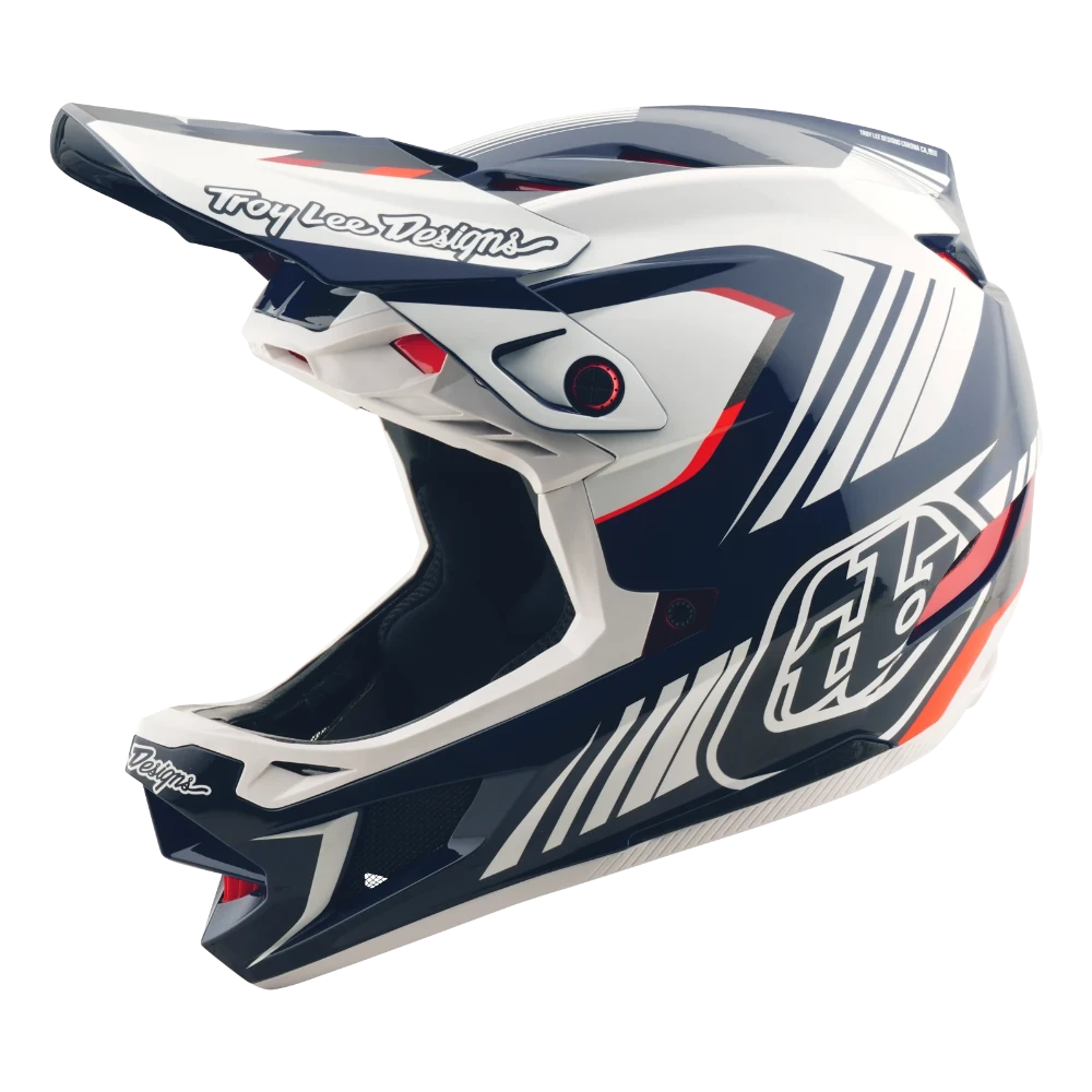 D4 Polyacrylite Helmet W/MIPS Qualifer Blue / White