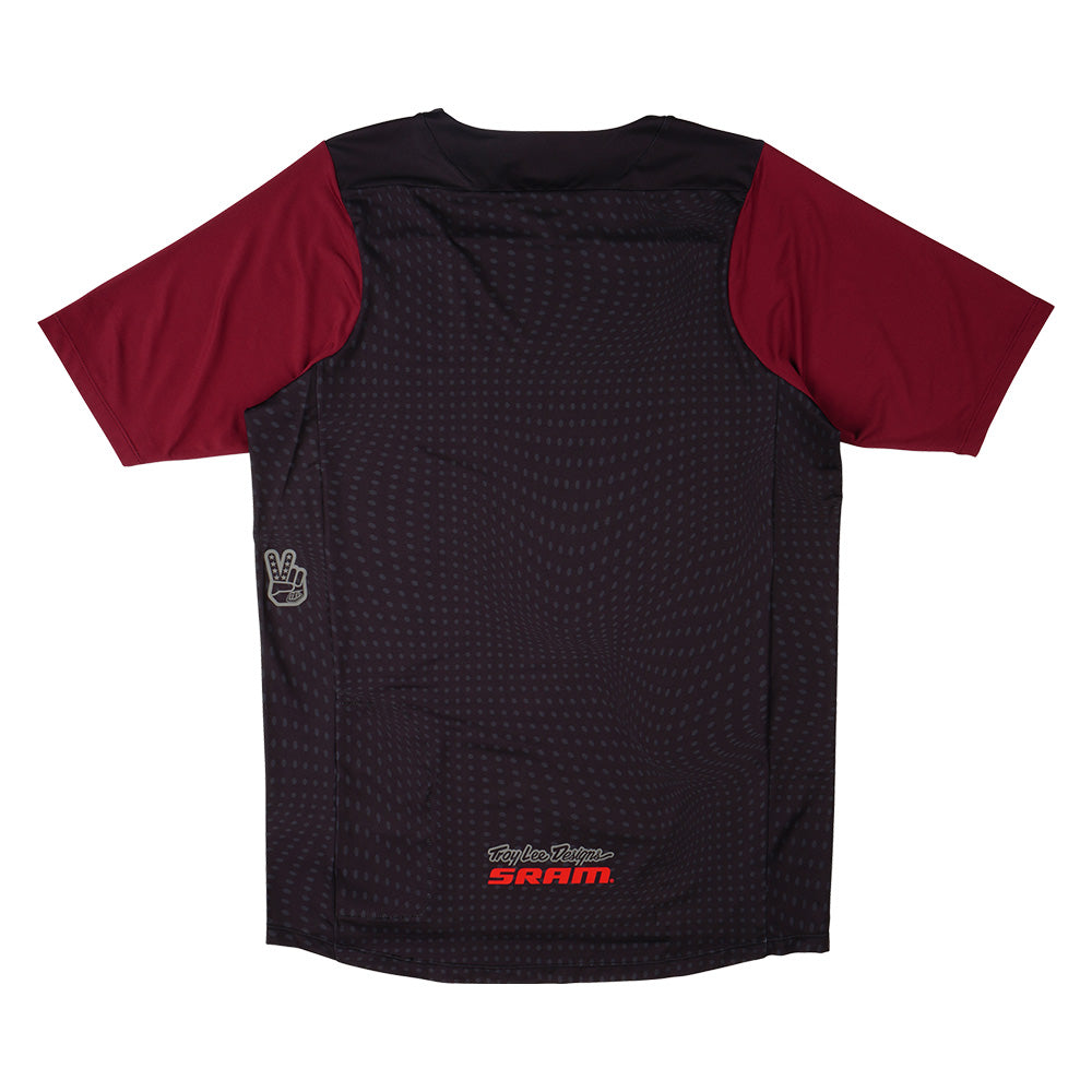 Skyline S/S Jersey TLD X SRAM Radioscape Blk / Berry