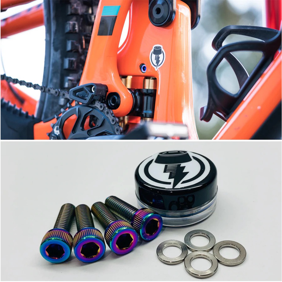 Yeti Switch Infinity Titanium Bolts and Washer Kit