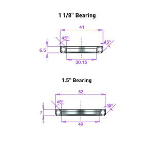 Evil Headset Bearings